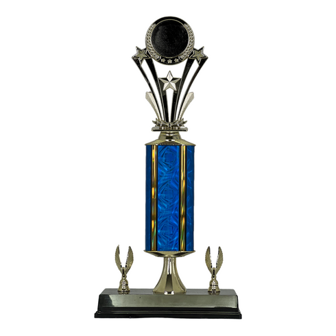 Trofeo de Tubo con Figura Serie 441 de Estrella Holder